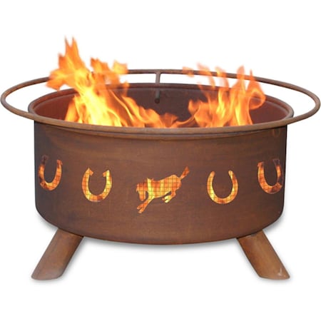 Patina Products Horseshoes Fire Pit F105